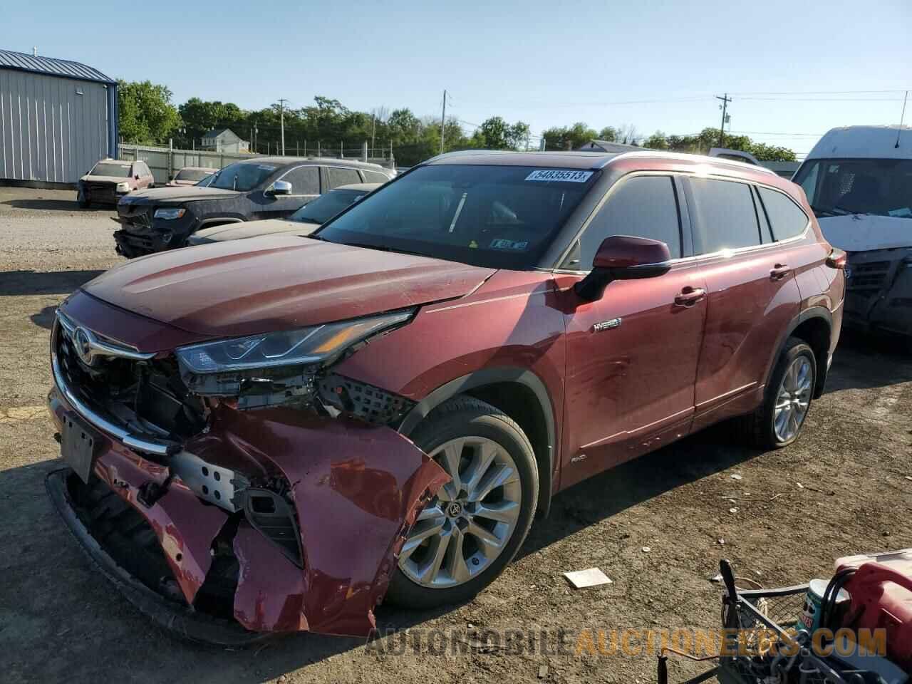 5TDXBRCH1MS063030 TOYOTA HIGHLANDER 2021