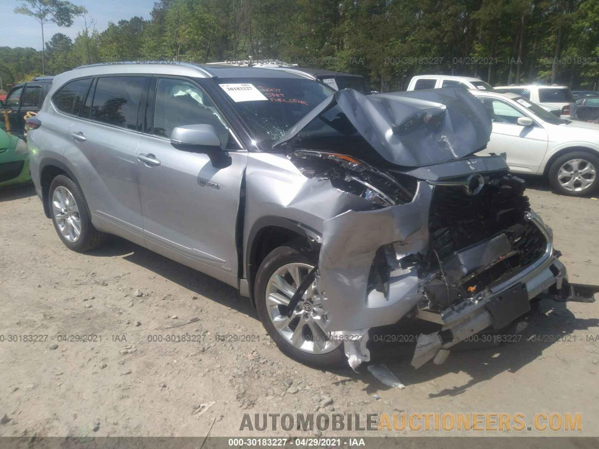 5TDXBRCH2LS006608 TOYOTA HIGHLANDER 2020