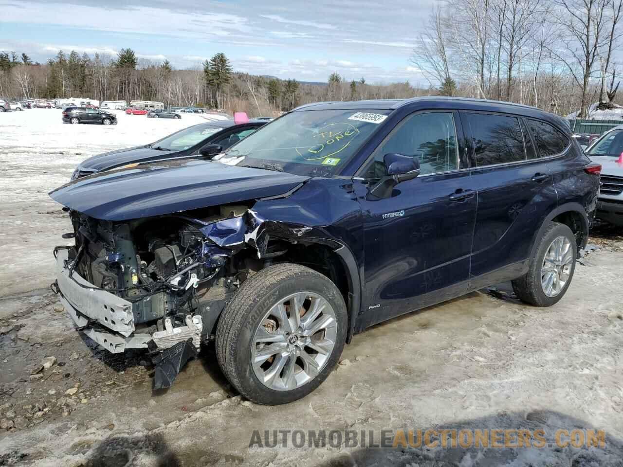 5TDXBRCH4MS017434 TOYOTA HIGHLANDER 2021