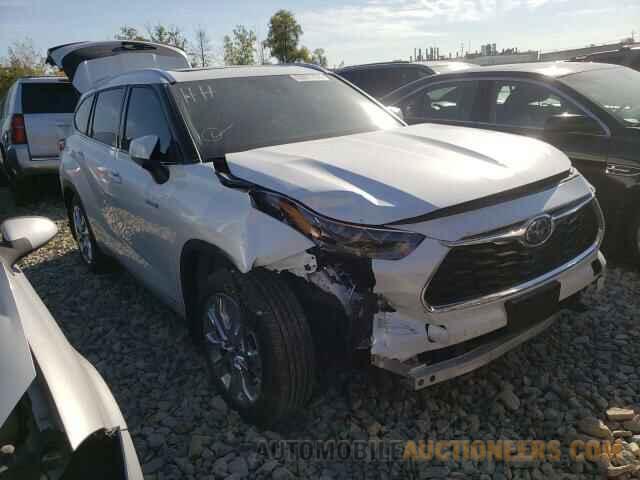 5TDXBRCH6MS021016 TOYOTA HIGHLANDER 2021