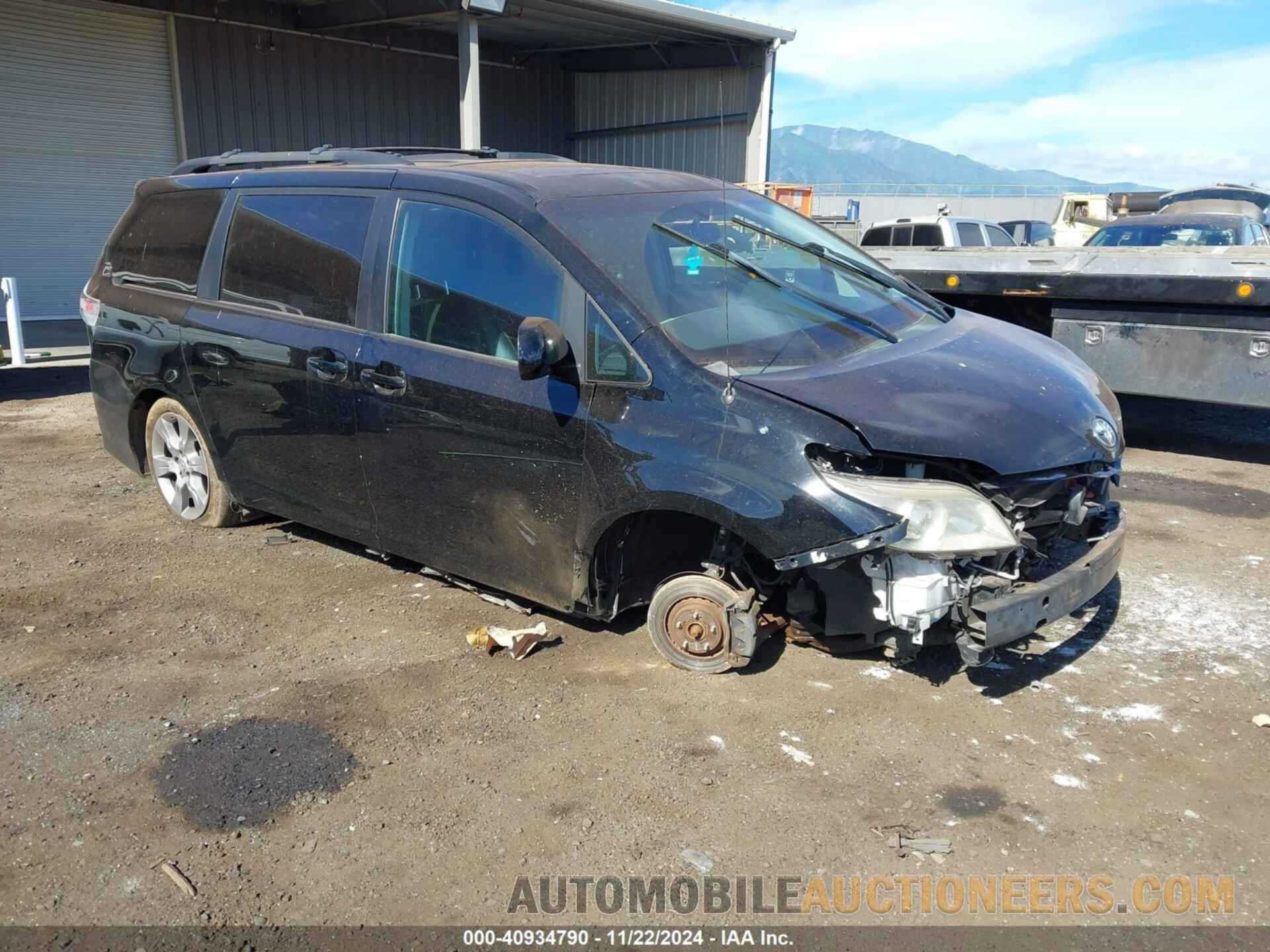 5TDXK3DC0CS250936 TOYOTA SIENNA 2012