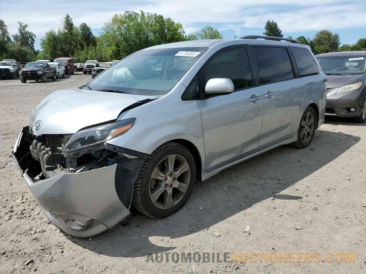 5TDXK3DC0FS527198 TOYOTA SIENNA 2015