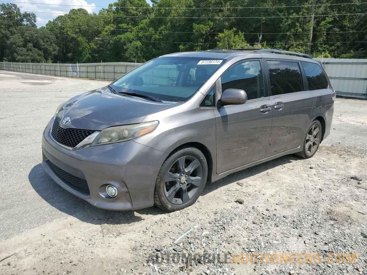 5TDXK3DC0FS552263 TOYOTA SIENNA 2015