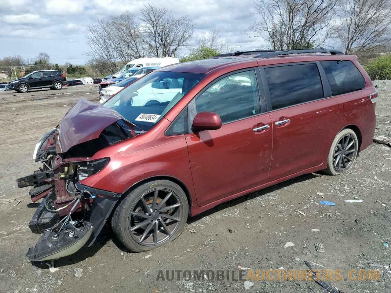 5TDXK3DC0FS552294 TOYOTA SIENNA 2015