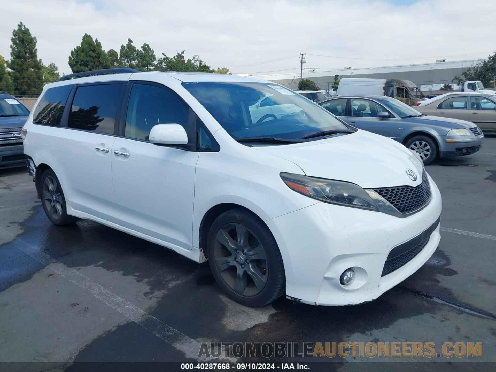 5TDXK3DC0FS597588 TOYOTA SIENNA 2015