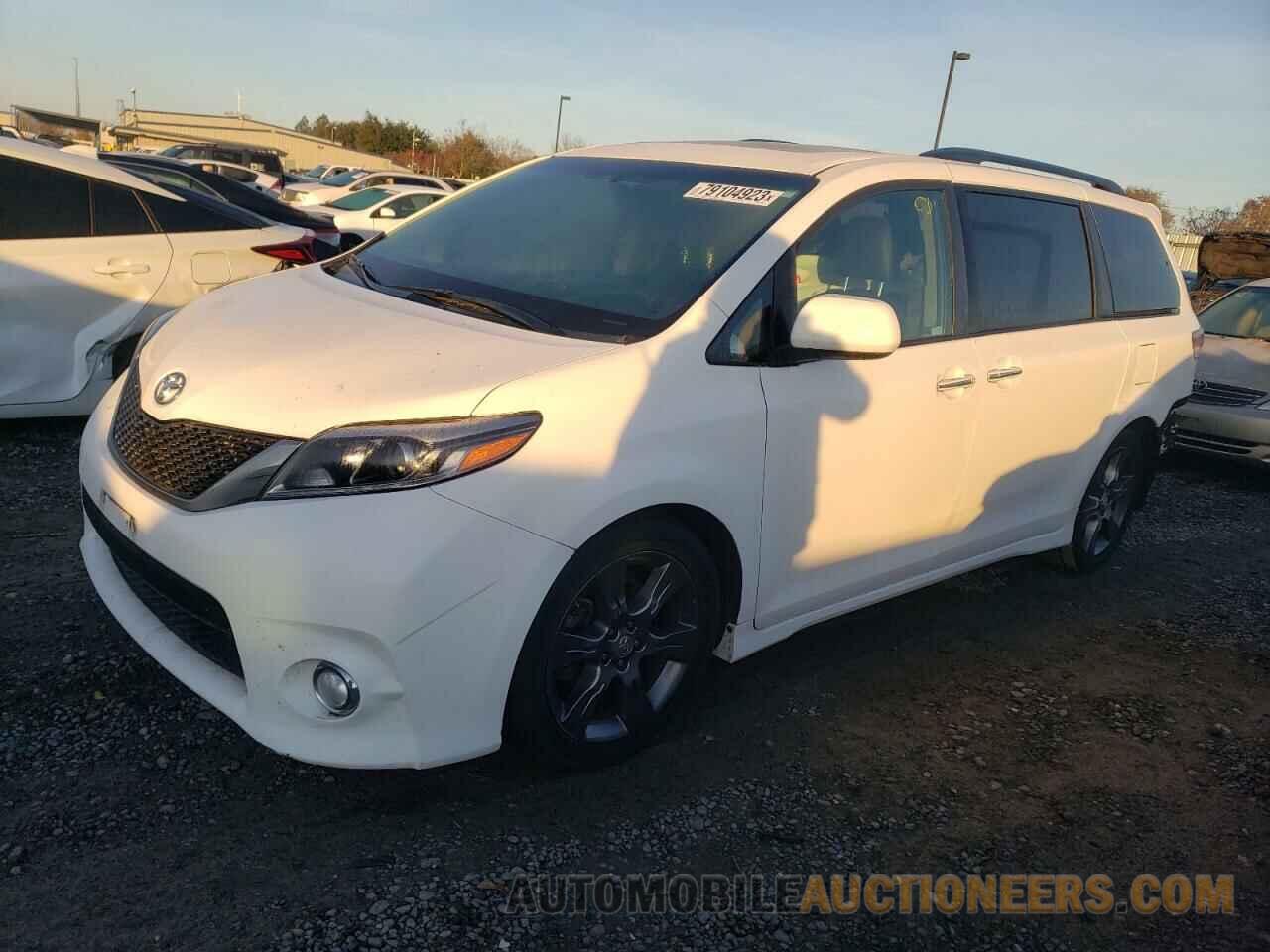 5TDXK3DC0FS624580 TOYOTA SIENNA 2015