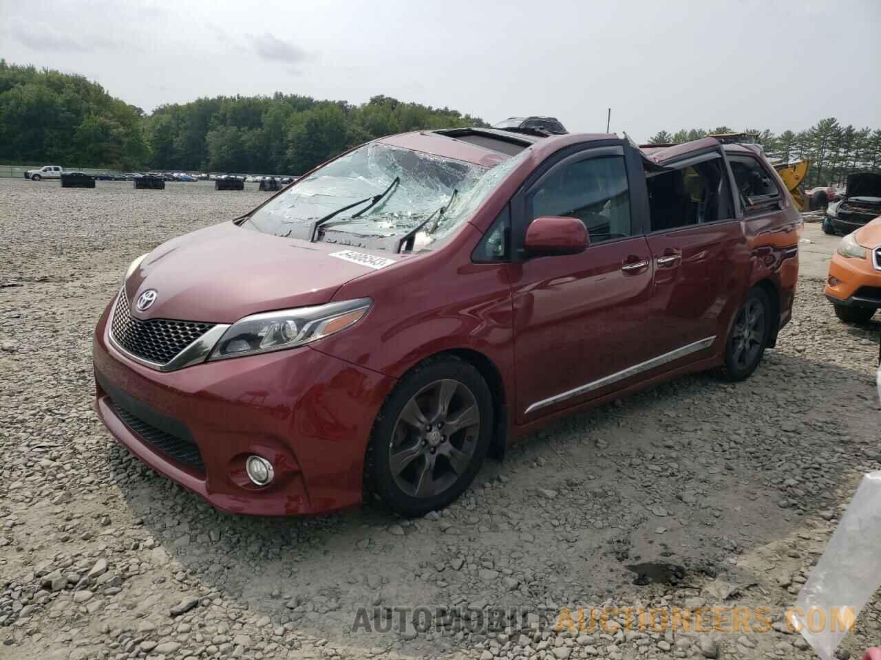 5TDXK3DC0FS635692 TOYOTA SIENNA 2015