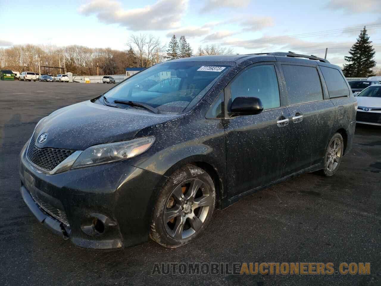 5TDXK3DC0FS648233 TOYOTA SIENNA 2015