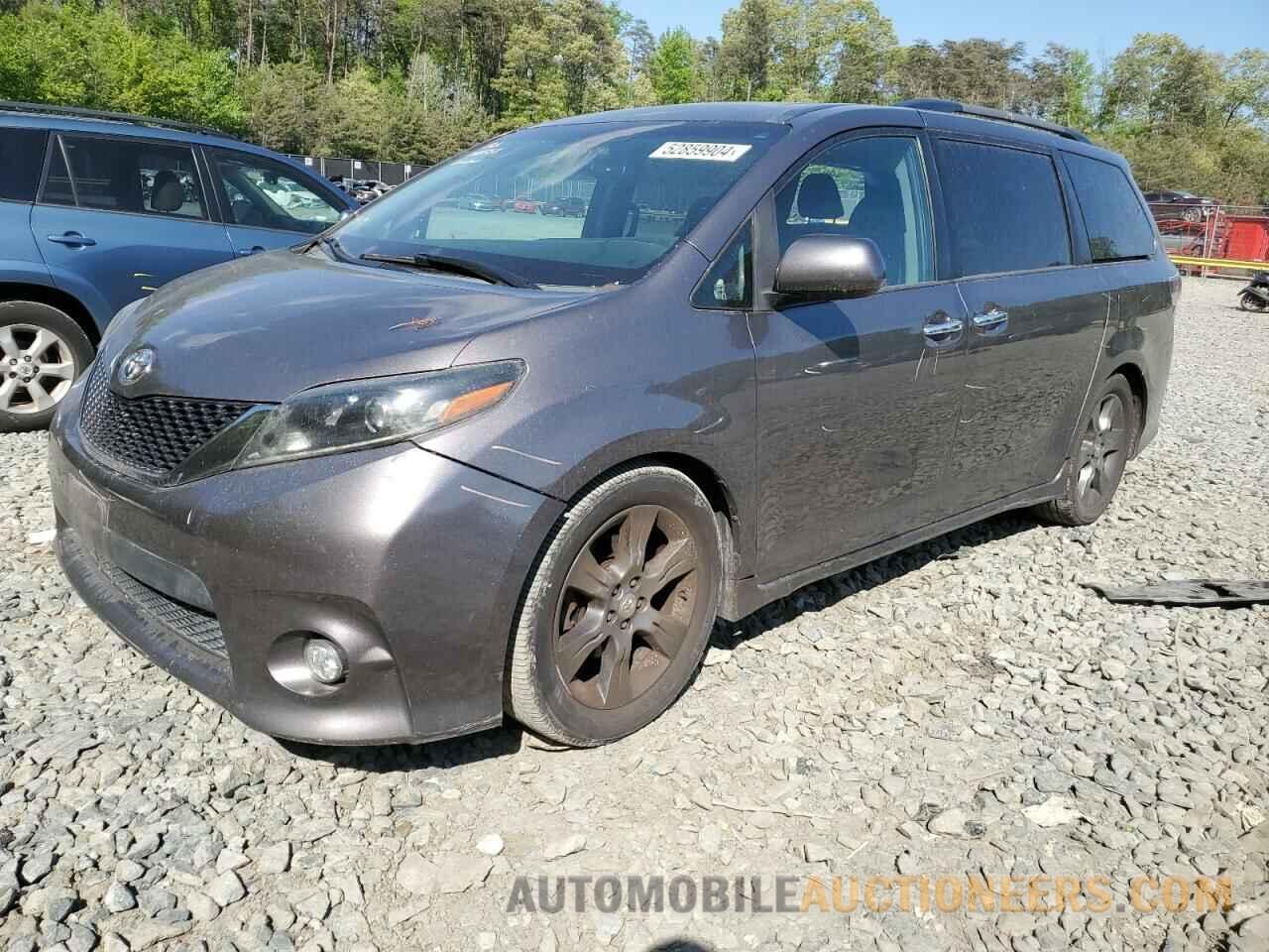 5TDXK3DC0FS652444 TOYOTA SIENNA 2015