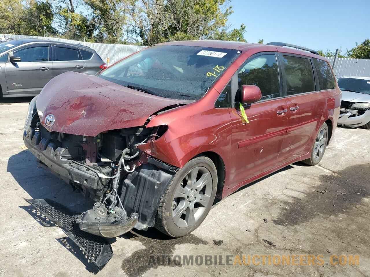 5TDXK3DC0GS695330 TOYOTA SIENNA 2016