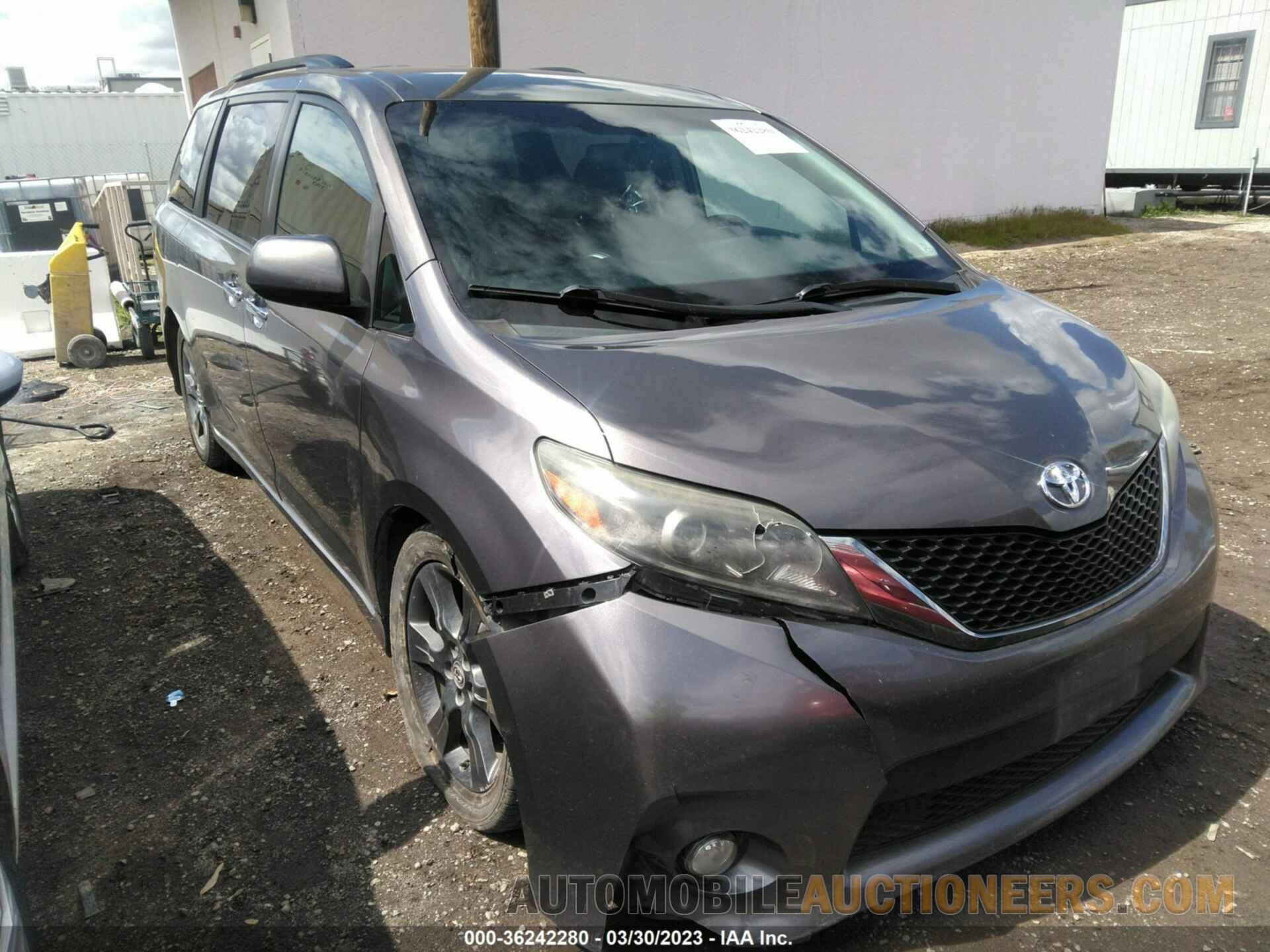 5TDXK3DC0GS711817 TOYOTA SIENNA 2016