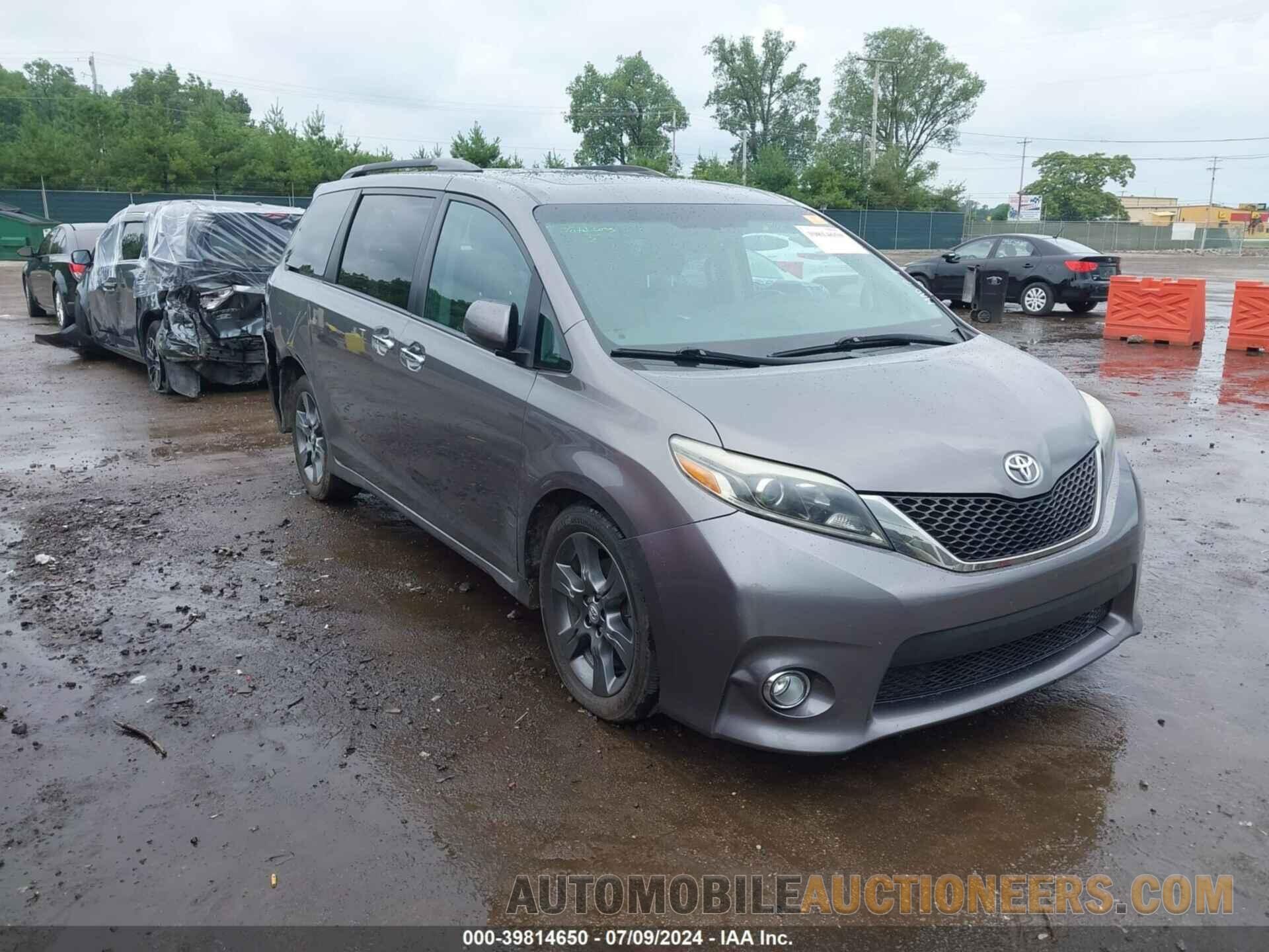 5TDXK3DC0GS747698 TOYOTA SIENNA 2016