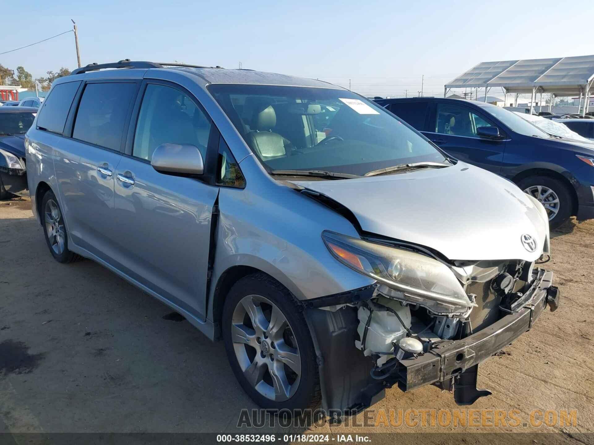 5TDXK3DC1FS531843 TOYOTA SIENNA 2015