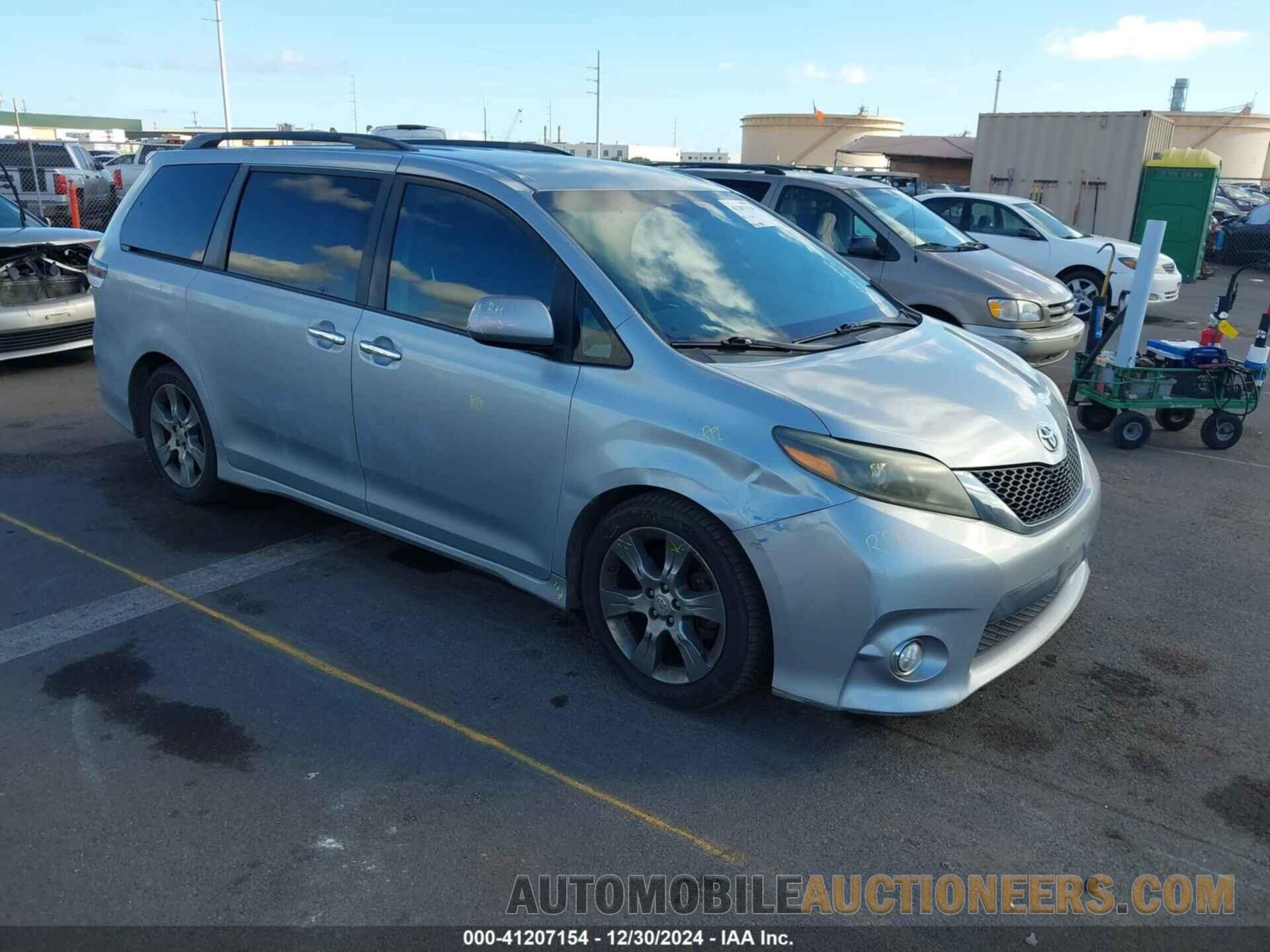 5TDXK3DC1FS541224 TOYOTA SIENNA 2015