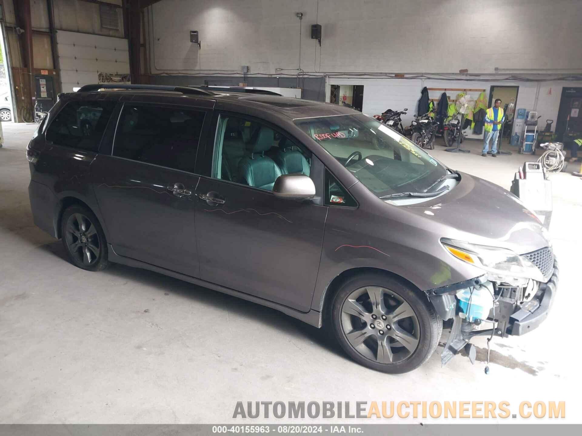 5TDXK3DC1FS591394 TOYOTA SIENNA 2015