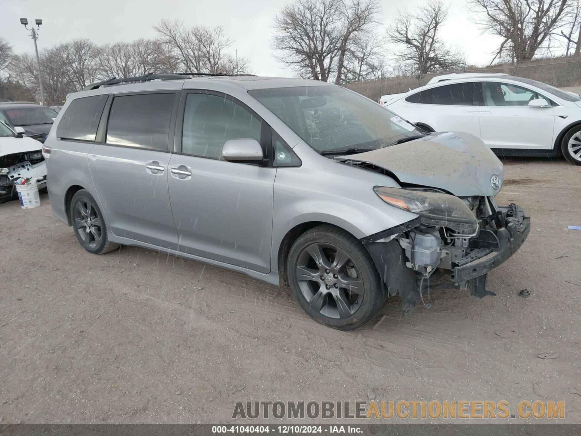 5TDXK3DC1FS615550 TOYOTA SIENNA 2015