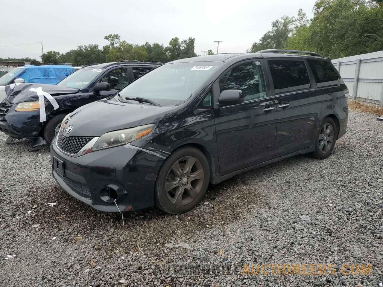 5TDXK3DC1FS635751 TOYOTA SIENNA 2015