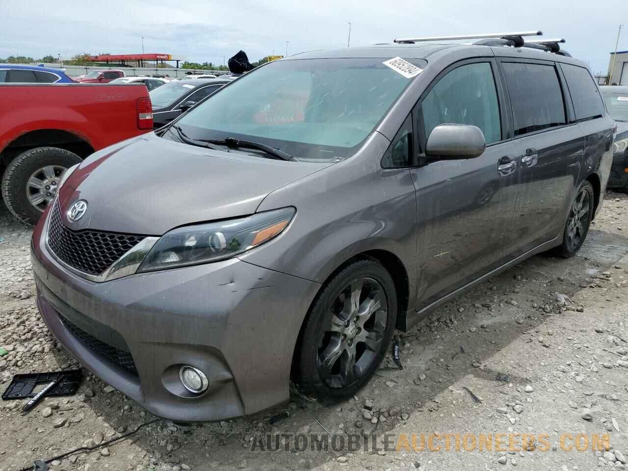 5TDXK3DC1FS652114 TOYOTA SIENNA 2015