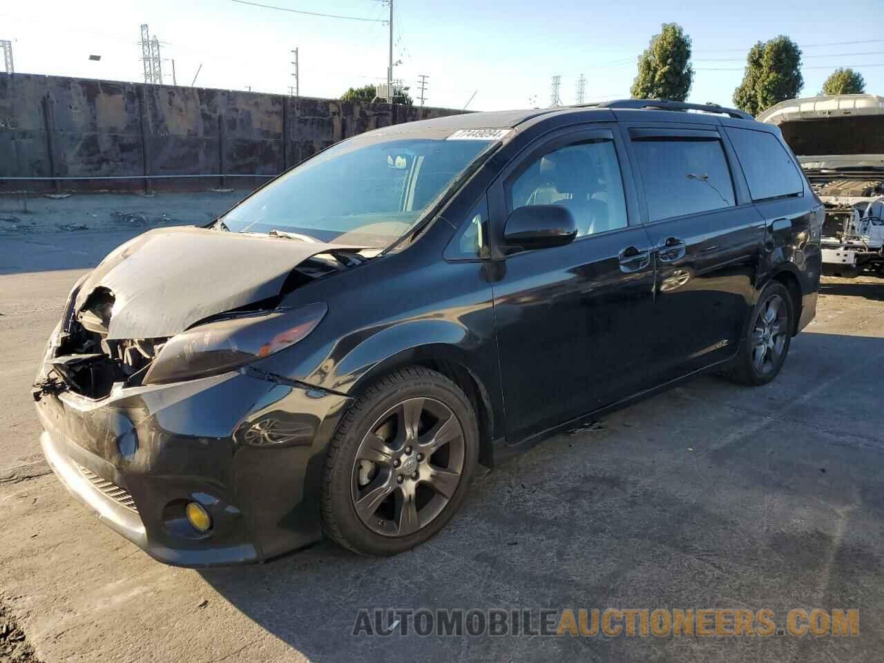 5TDXK3DC1FS669088 TOYOTA SIENNA 2015