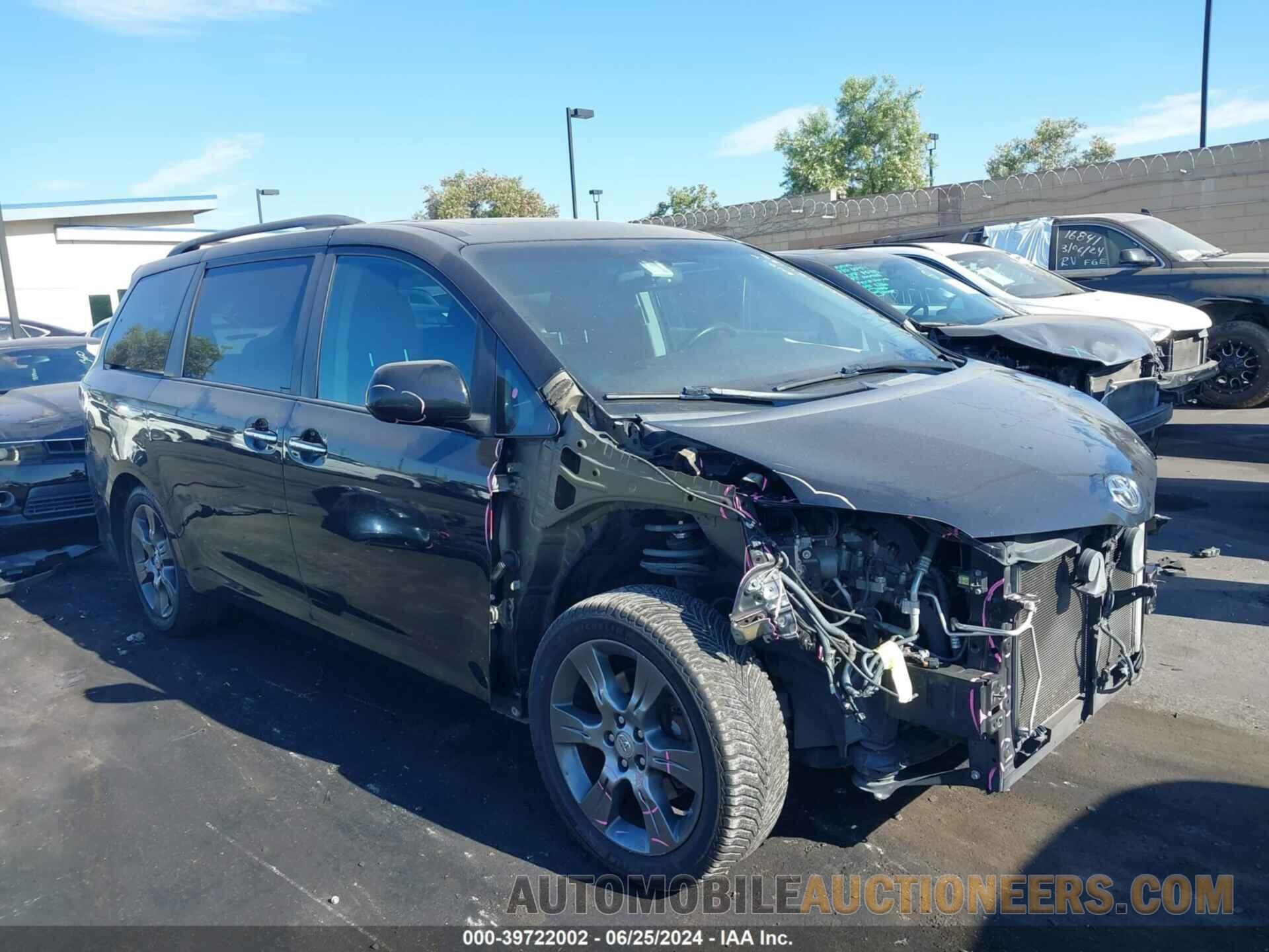 5TDXK3DC1FS681869 TOYOTA SIENNA 2015