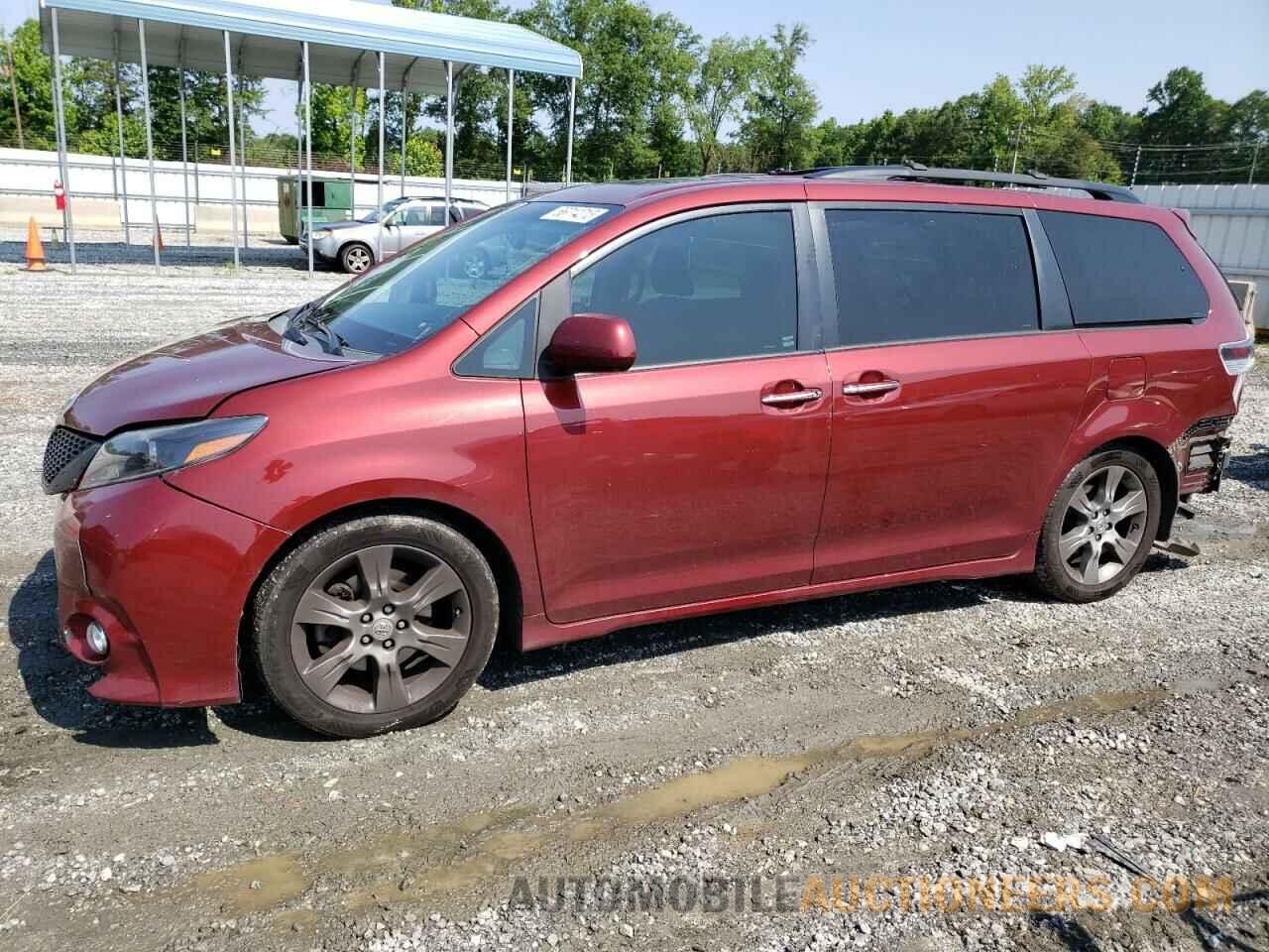 5TDXK3DC1FS689776 TOYOTA SIENNA 2015