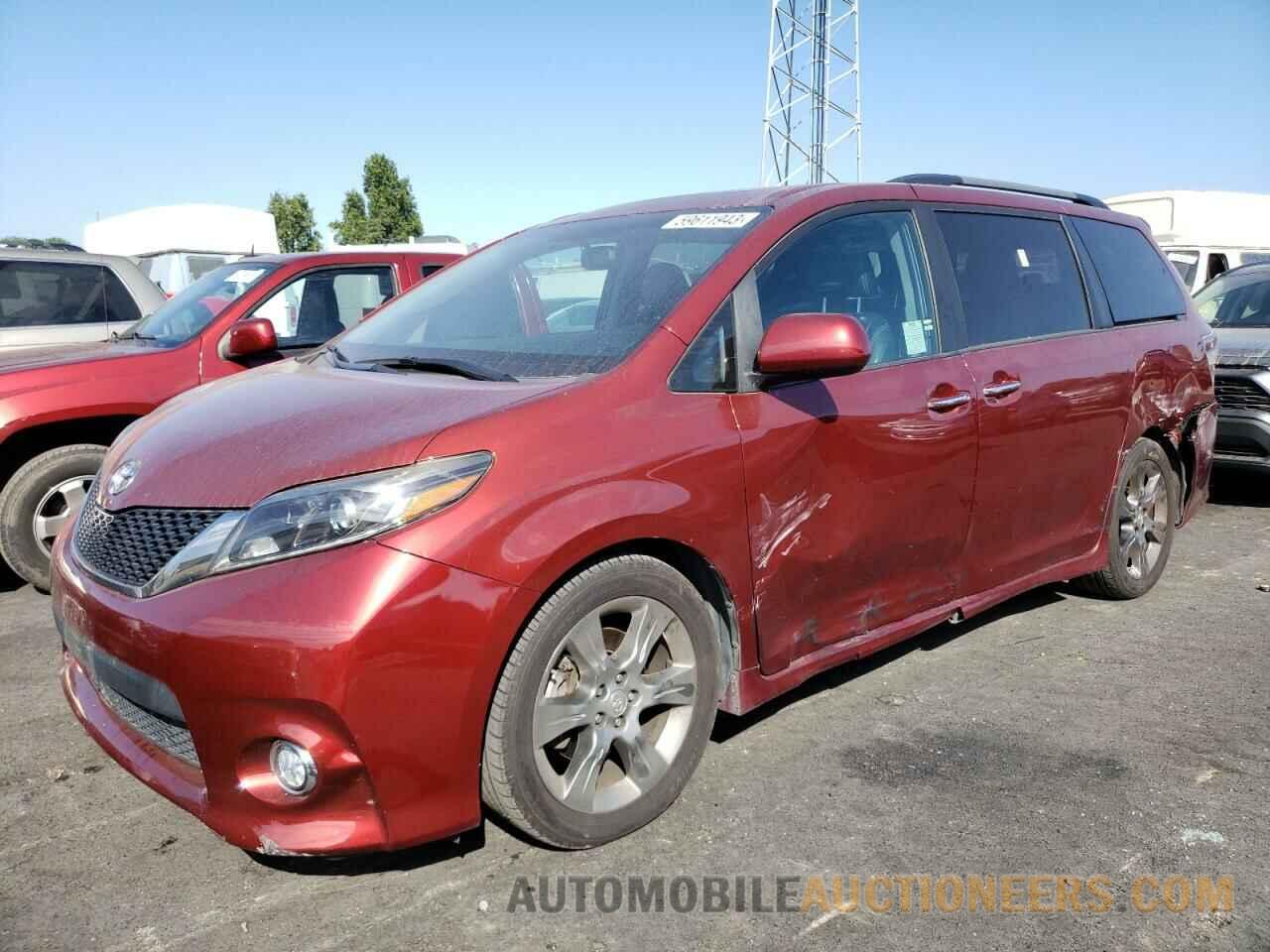 5TDXK3DC1GS750237 TOYOTA SIENNA 2016