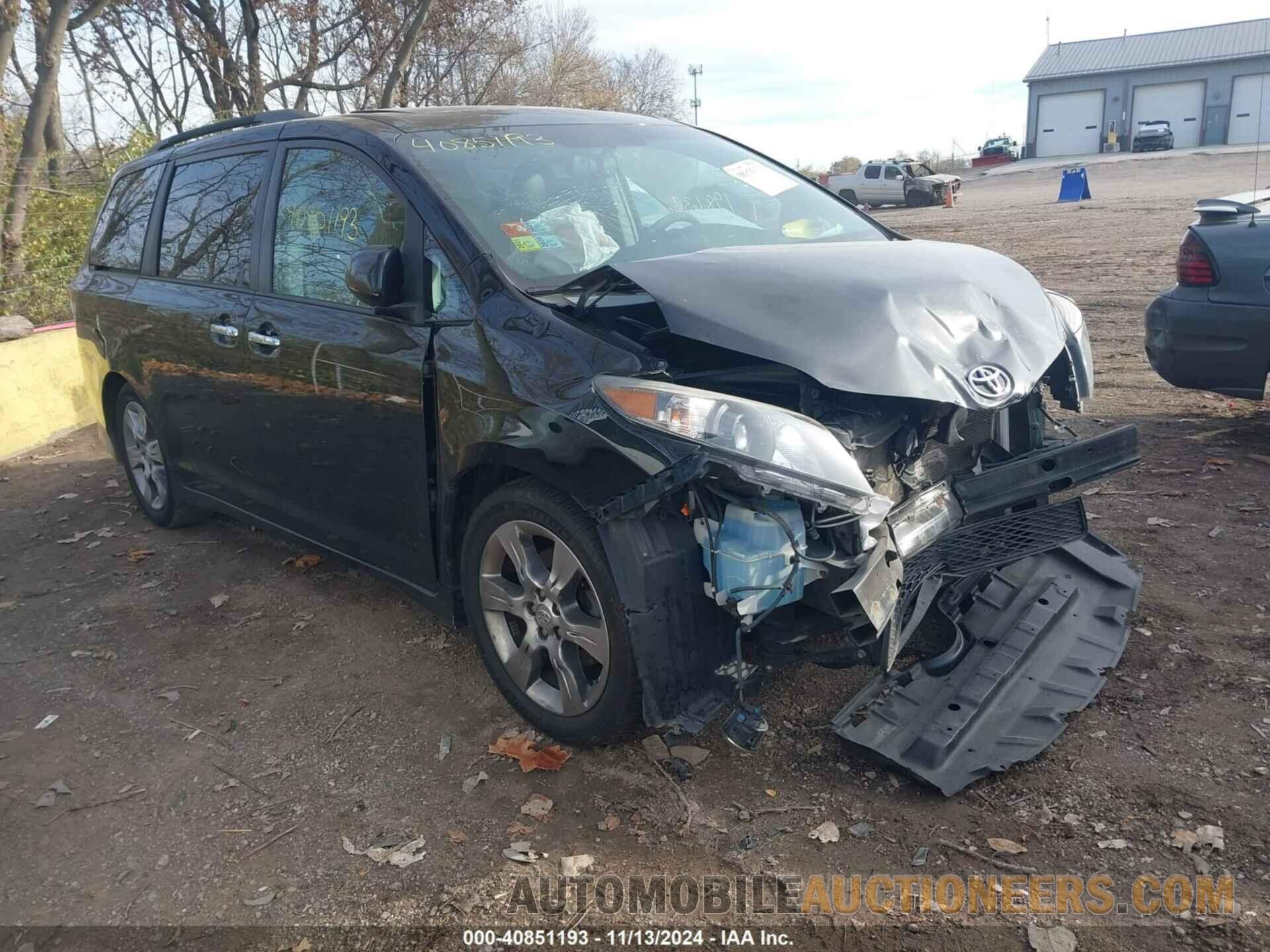 5TDXK3DC2DS294356 TOYOTA SIENNA 2013