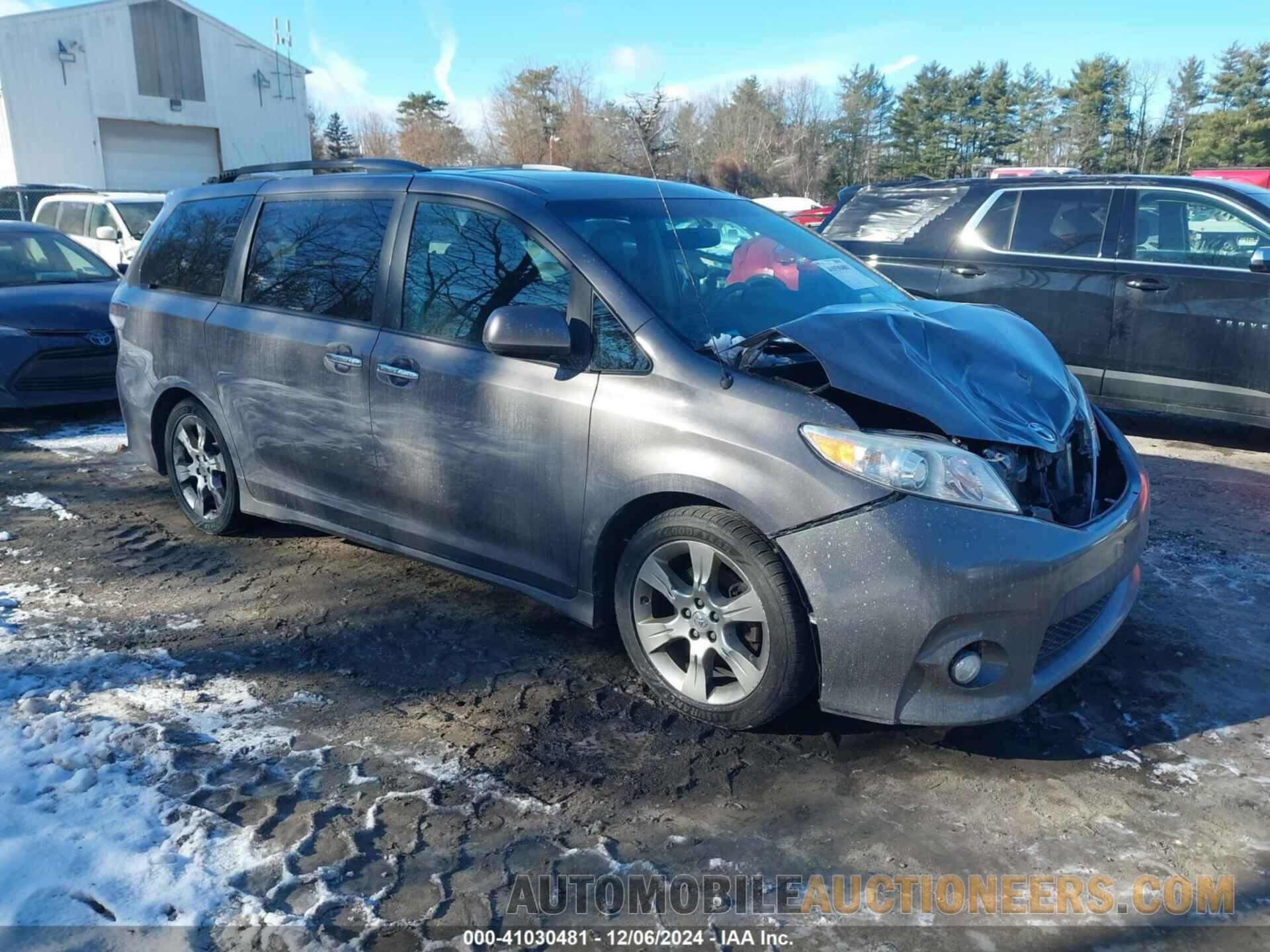 5TDXK3DC2DS359528 TOYOTA SIENNA 2013