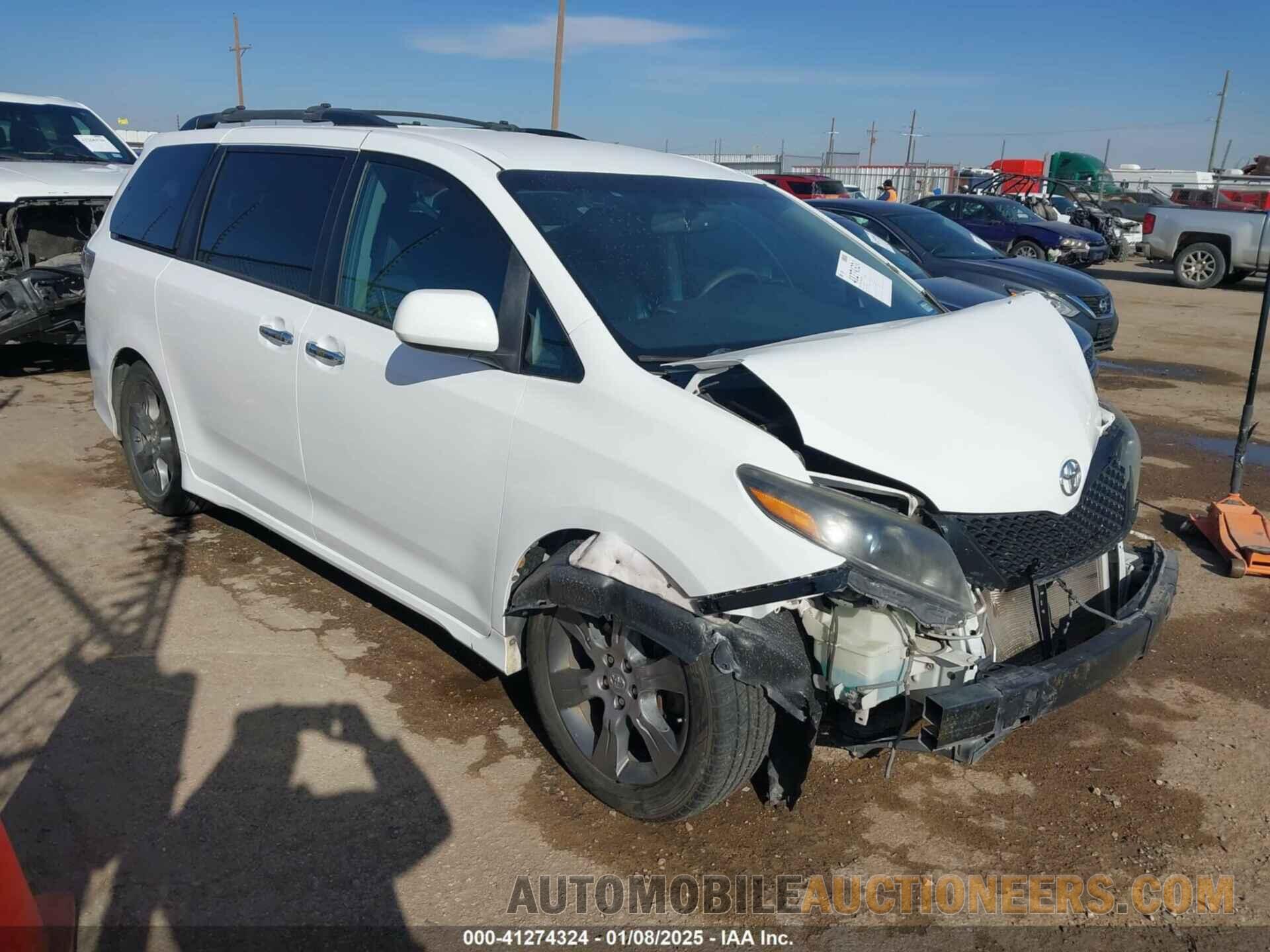 5TDXK3DC2FS556797 TOYOTA SIENNA 2015