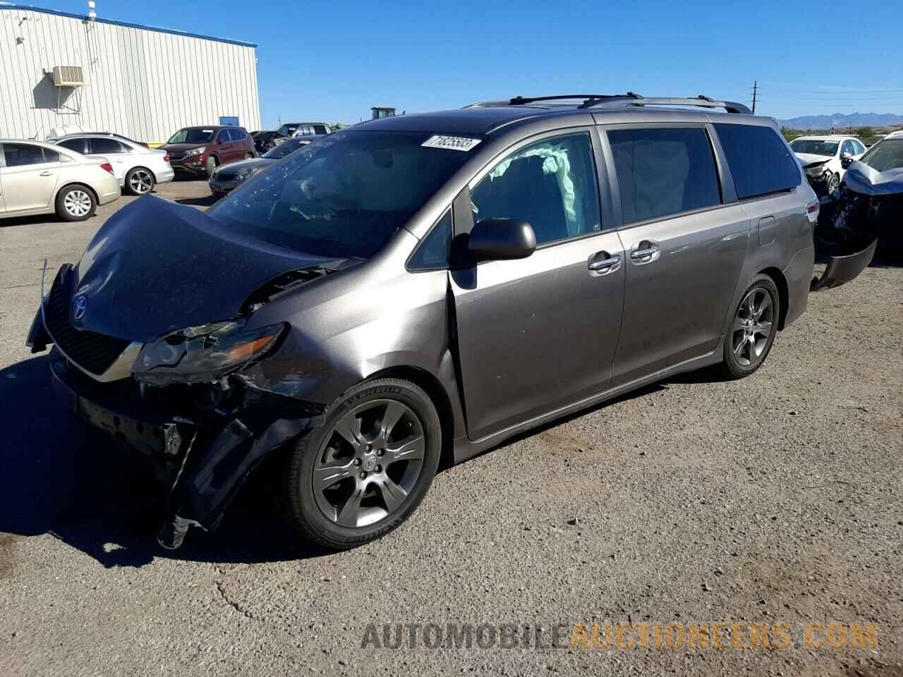 5TDXK3DC2FS606503 TOYOTA SIENNA 2015