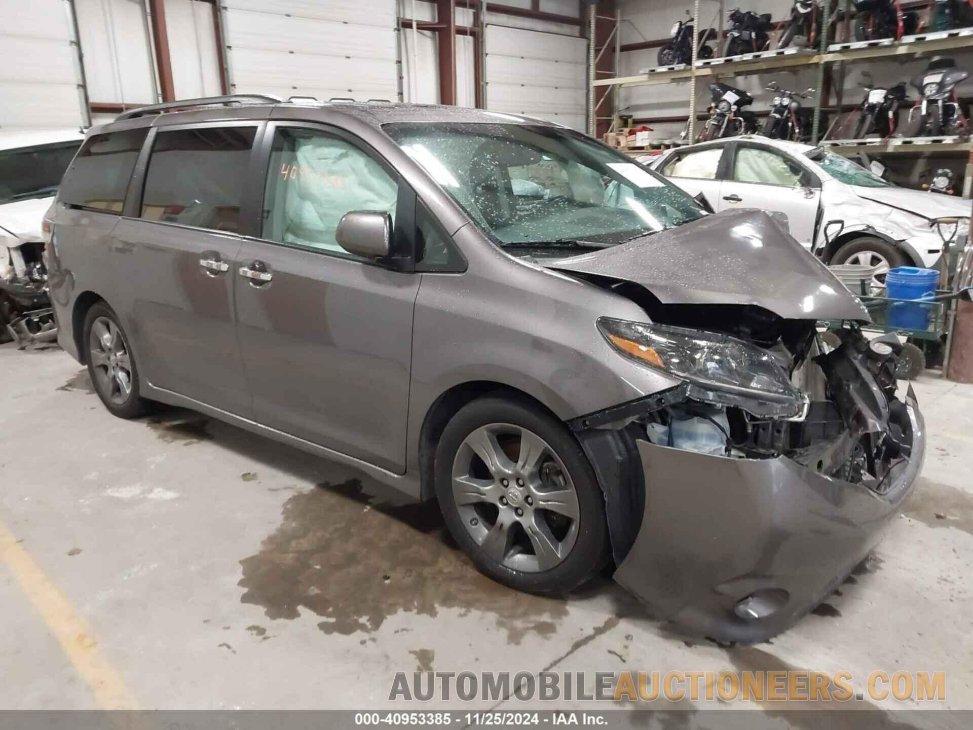 5TDXK3DC2FS682335 TOYOTA SIENNA 2015