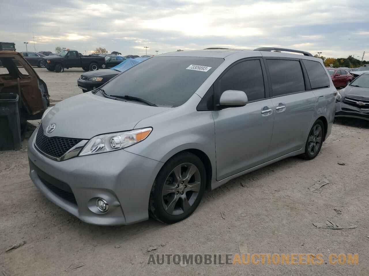 5TDXK3DC2FS687227 TOYOTA SIENNA 2015