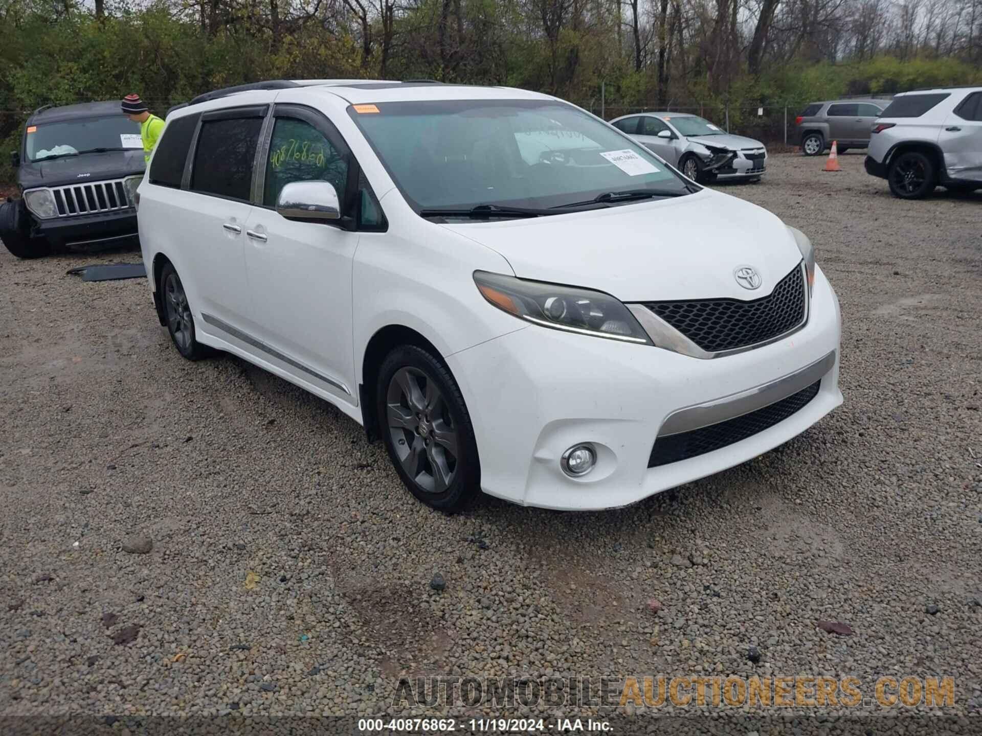 5TDXK3DC2GS715156 TOYOTA SIENNA 2016