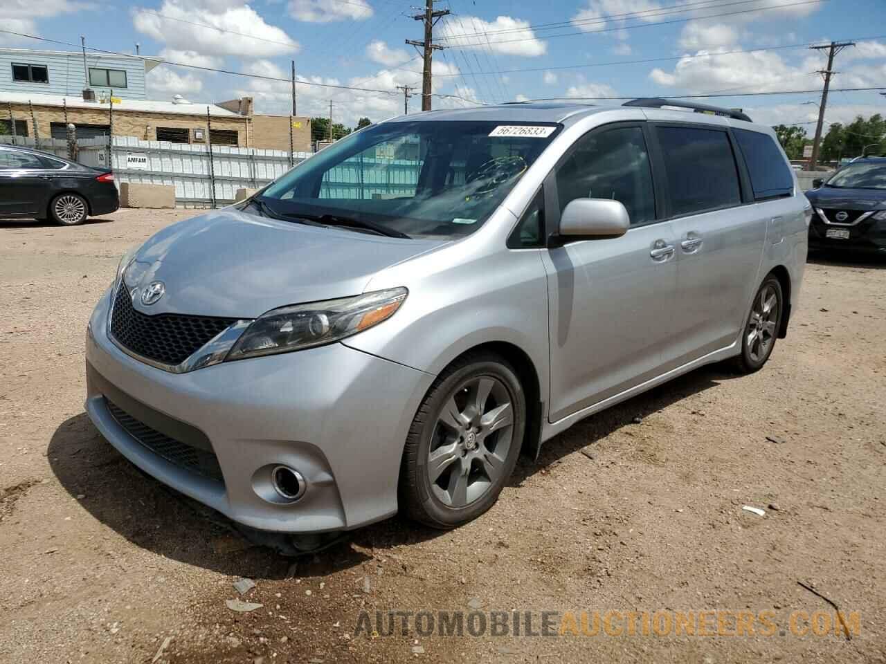 5TDXK3DC2GS738887 TOYOTA SIENNA 2016