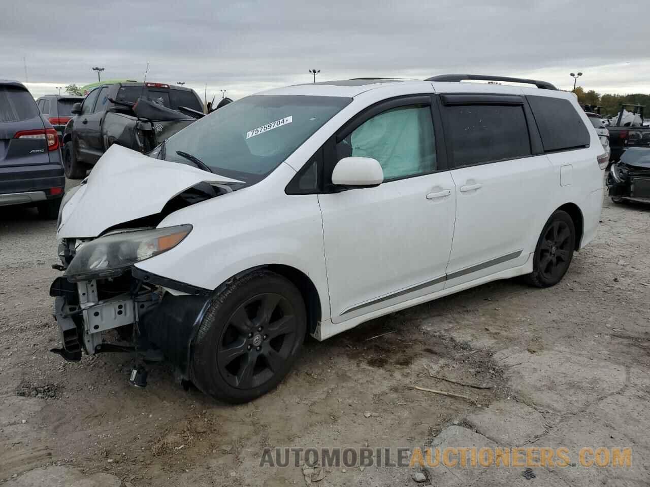 5TDXK3DC3CS205148 TOYOTA SIENNA 2012