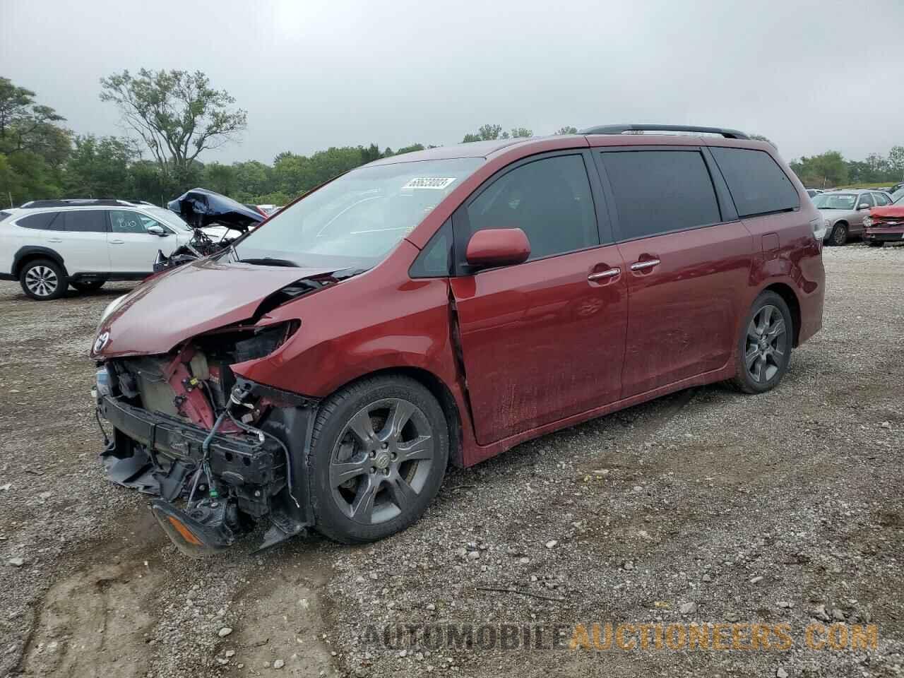 5TDXK3DC3FS626789 TOYOTA SIENNA 2015