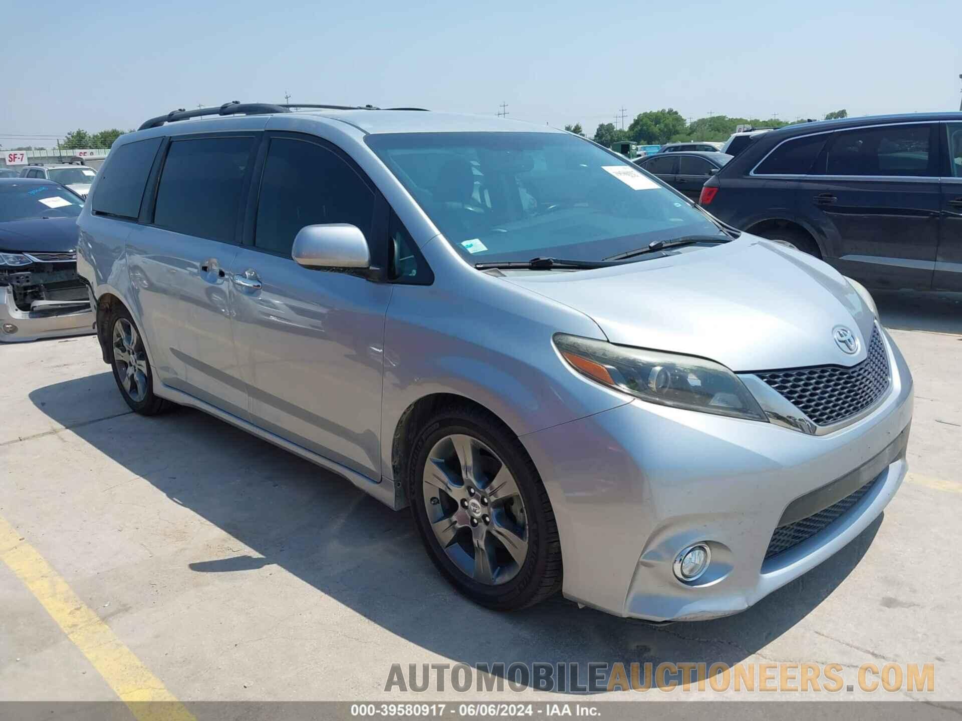 5TDXK3DC3FS639753 TOYOTA SIENNA 2015