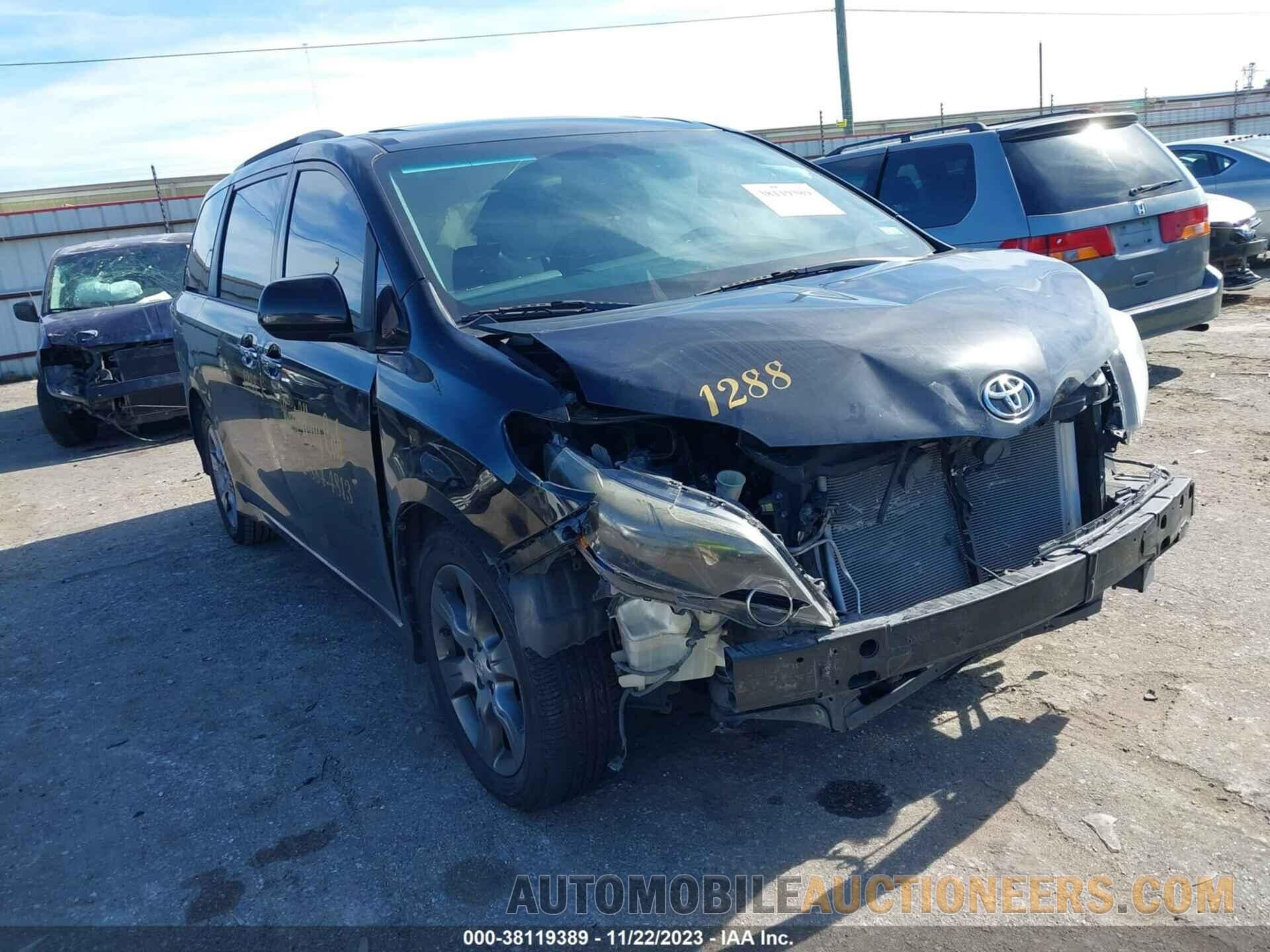 5TDXK3DC3FS654740 TOYOTA SIENNA 2015