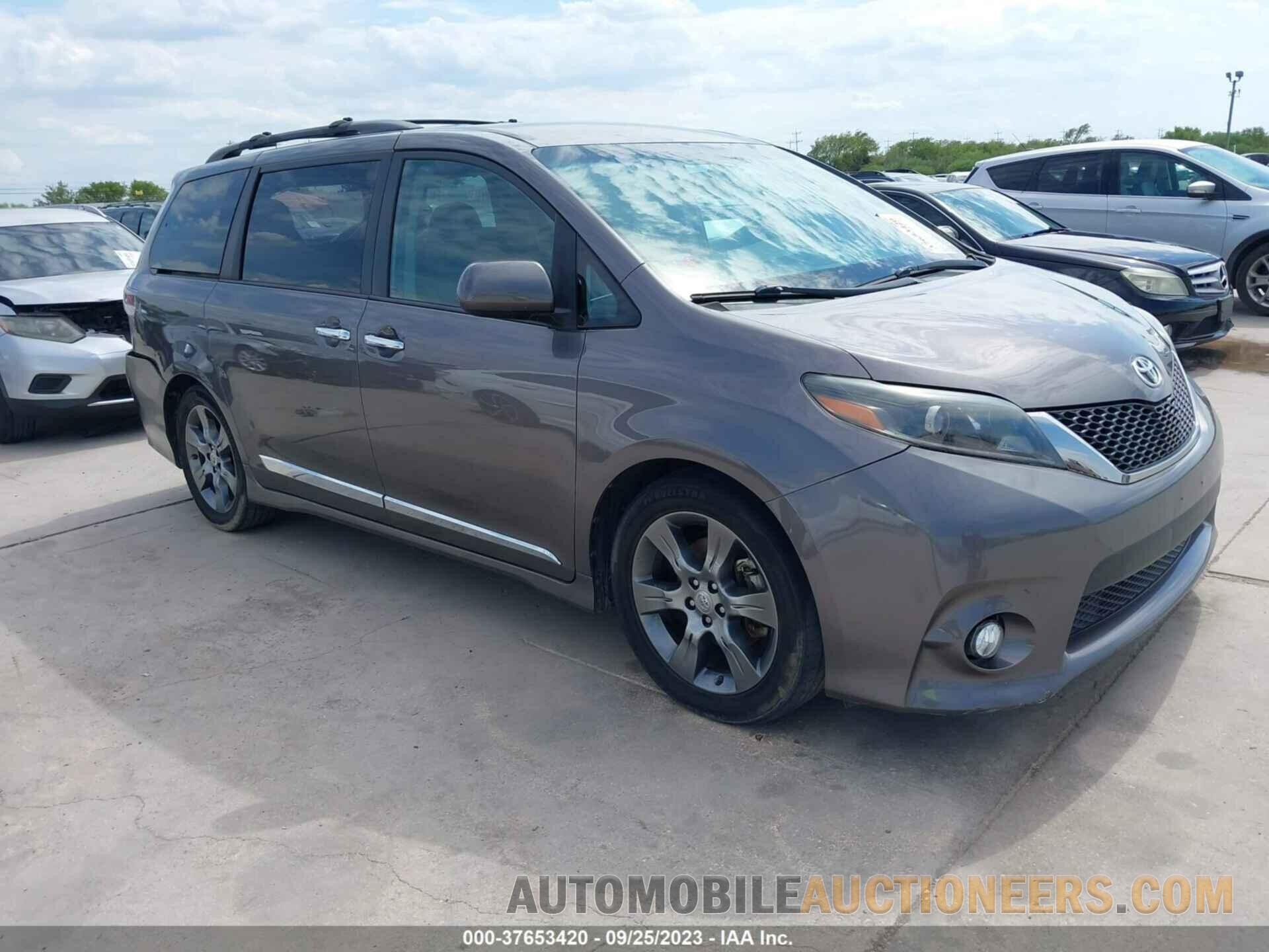 5TDXK3DC3FS661638 TOYOTA SIENNA 2015