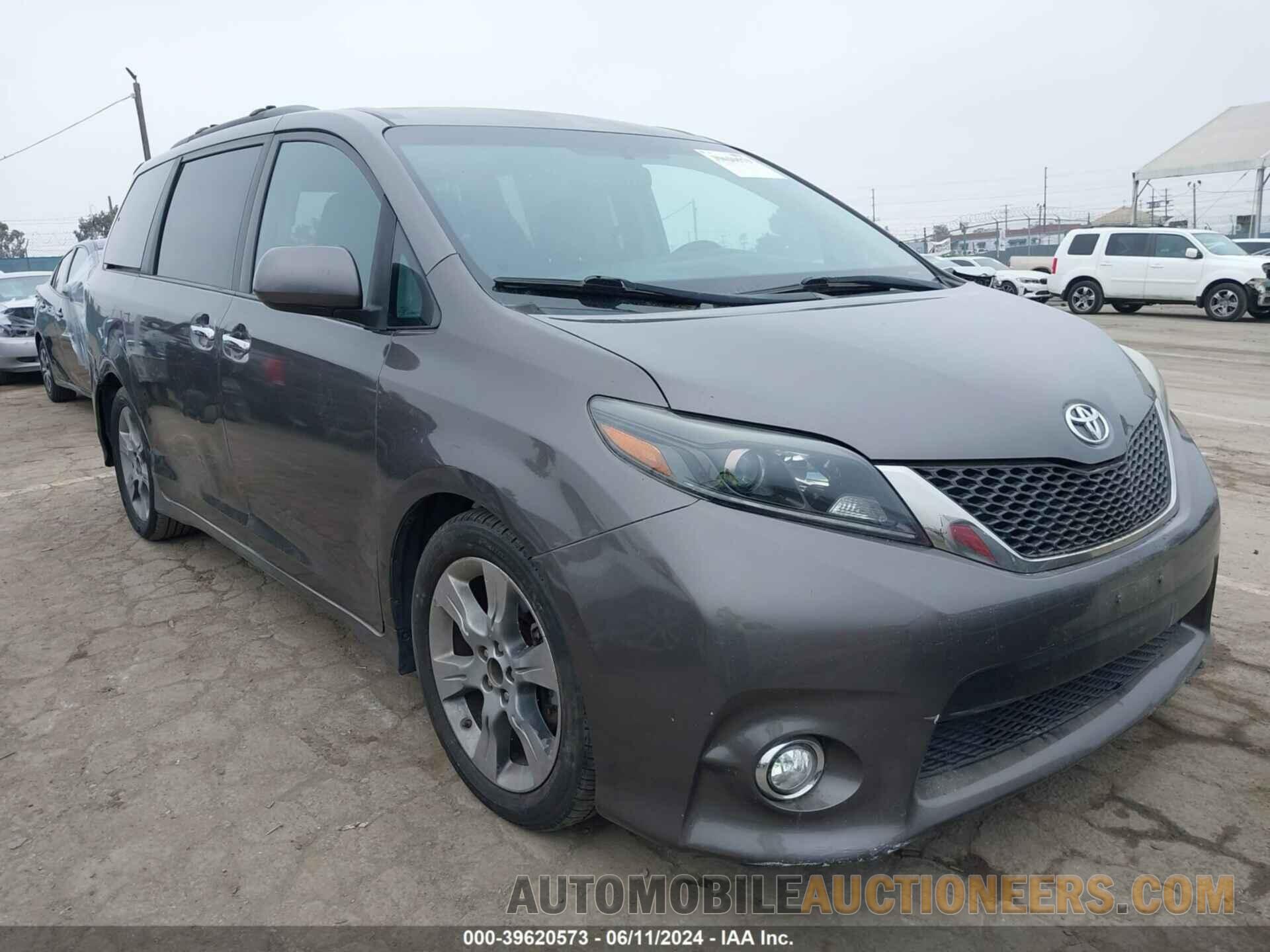 5TDXK3DC3FS663583 TOYOTA SIENNA 2015