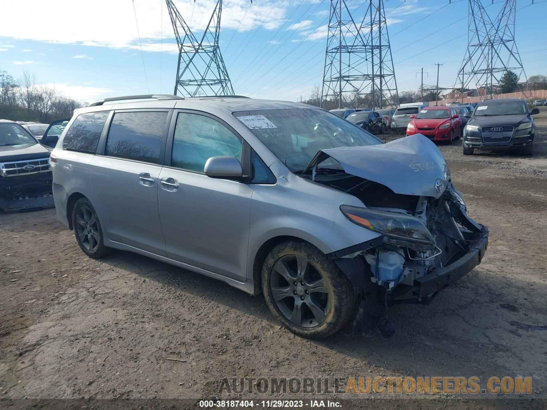 5TDXK3DC3FS668931 TOYOTA SIENNA 2015