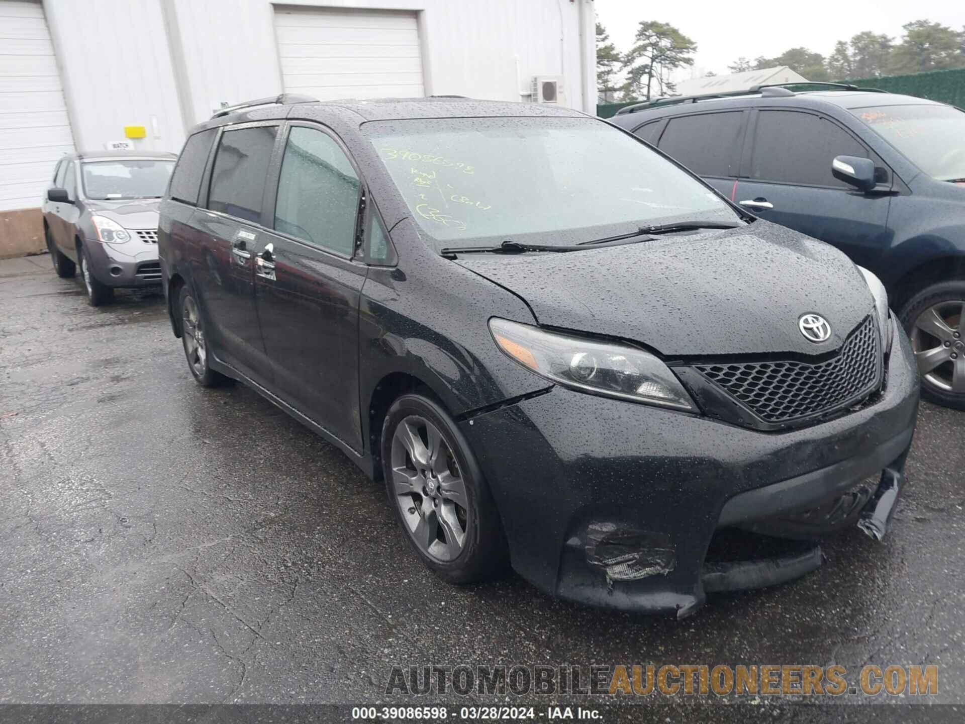 5TDXK3DC3FS674048 TOYOTA SIENNA 2015