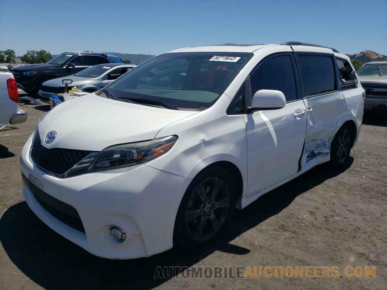 5TDXK3DC3GS729664 TOYOTA SIENNA 2016