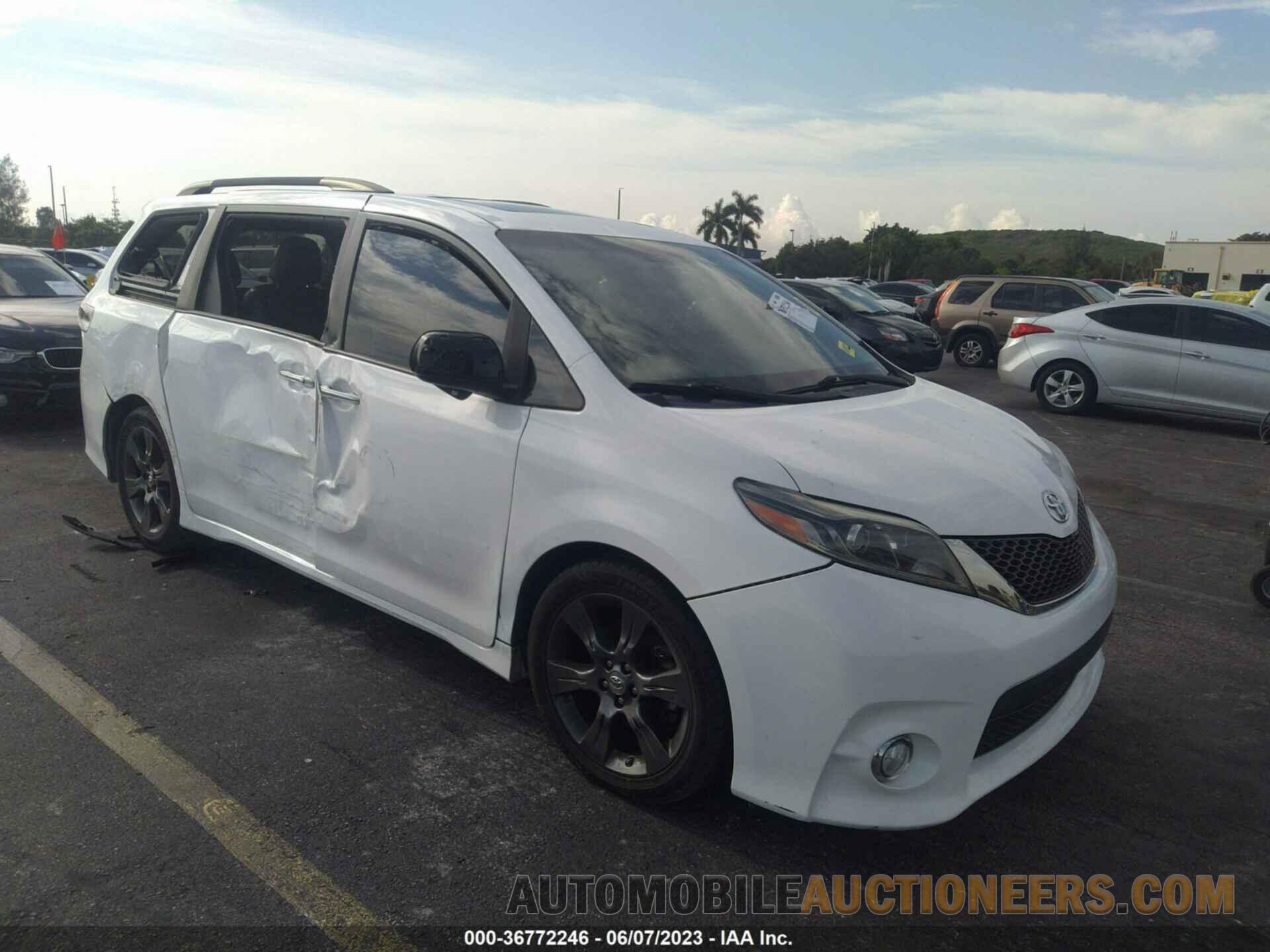 5TDXK3DC3GS743970 TOYOTA SIENNA 2016