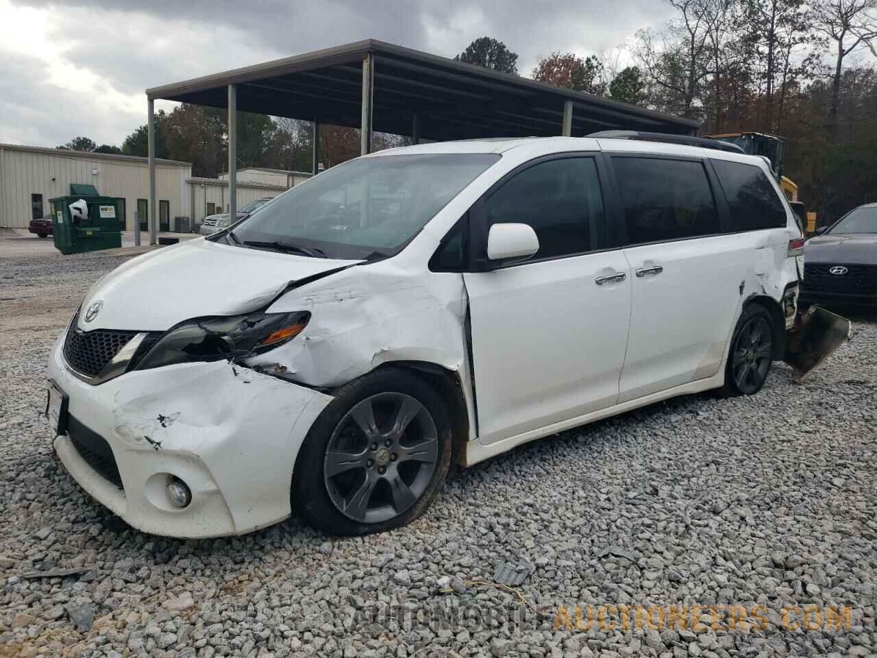 5TDXK3DC4FS601772 TOYOTA SIENNA 2015