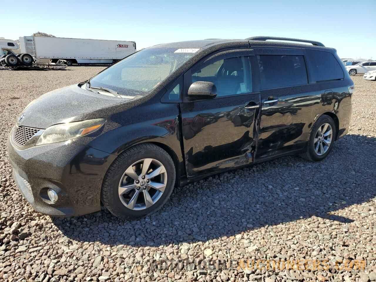 5TDXK3DC4FS648848 TOYOTA SIENNA 2015