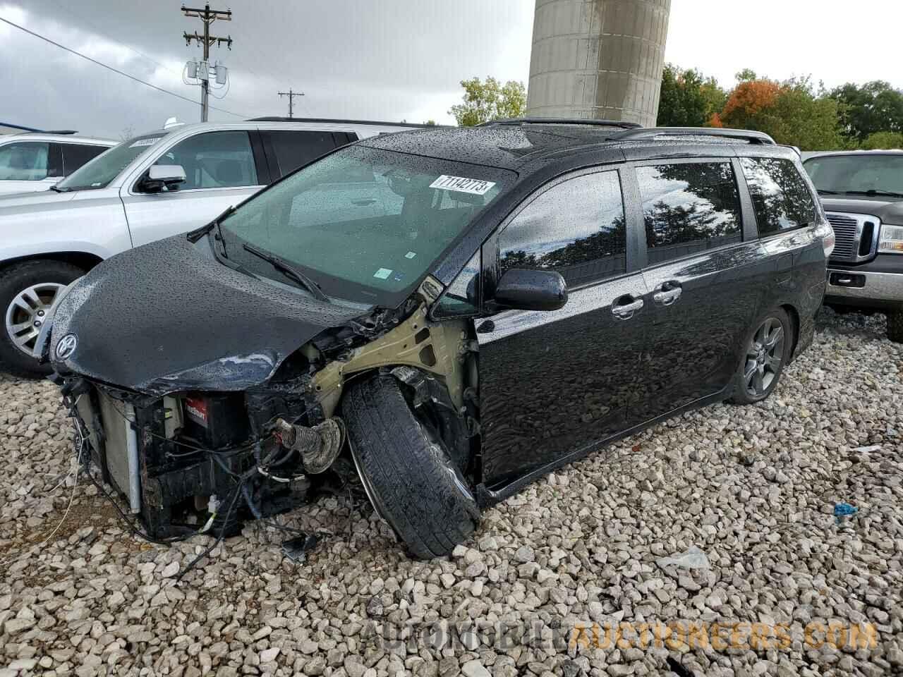 5TDXK3DC4FS649157 TOYOTA SIENNA 2015