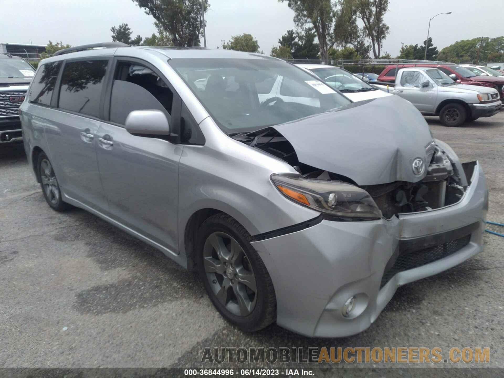 5TDXK3DC4GS728426 TOYOTA SIENNA 2016