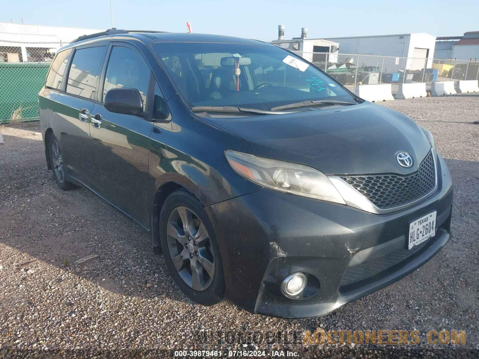 5TDXK3DC4GS750572 TOYOTA SIENNA 2016