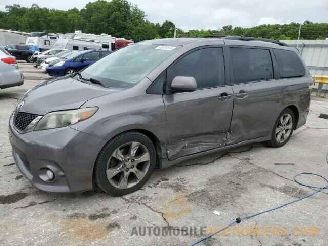 5TDXK3DC5CS179068 TOYOTA SIENNA 2012